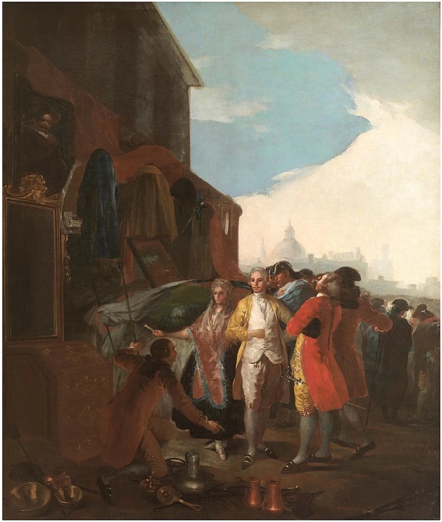 Francisco de Goya y Lucientes - 357, La fiera di Madrid, Museo del Prado, Madrid